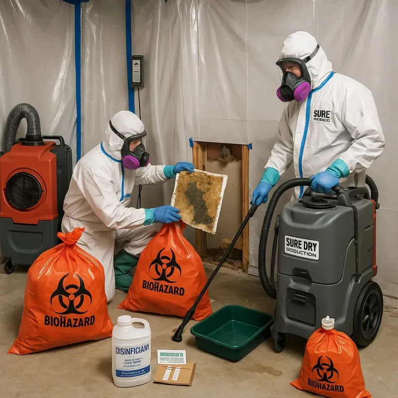 Contaminated Water Handling Protocols process in Tracy, MN